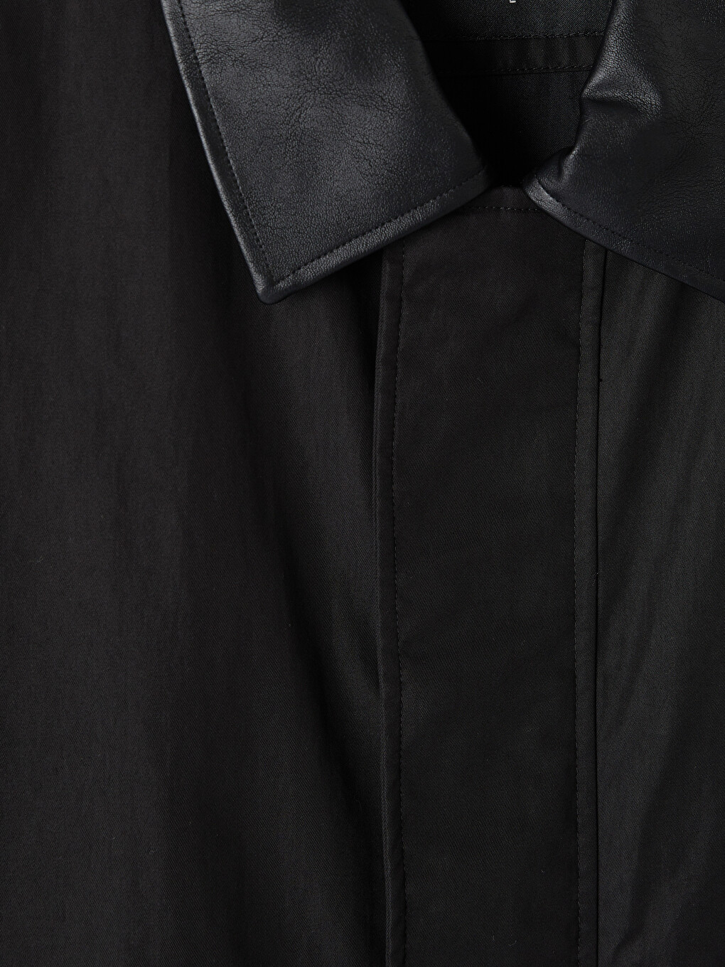Regular Fit Contrast Collar Men's Jacket-4