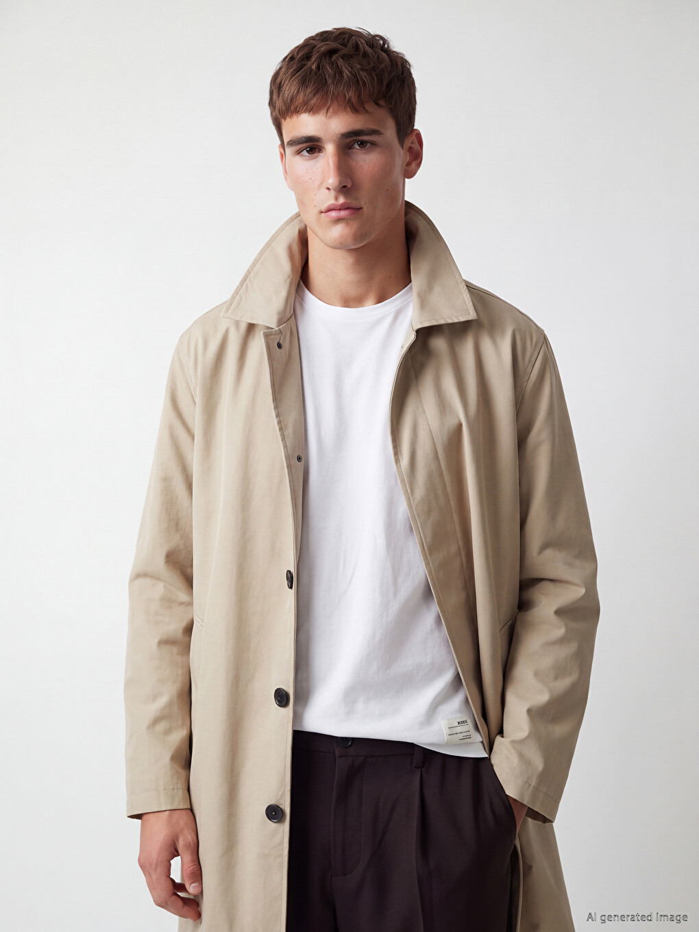 Relax Fit Men's Coat
