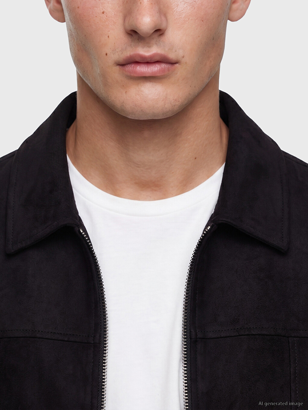 Man Black Jacket-2