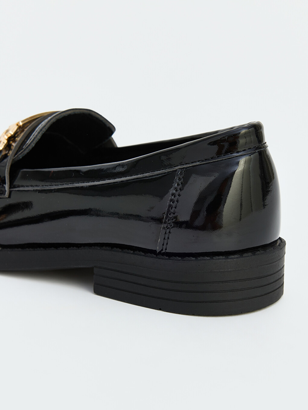 Deri Görünümlü Kız Çocuk Loafer-4