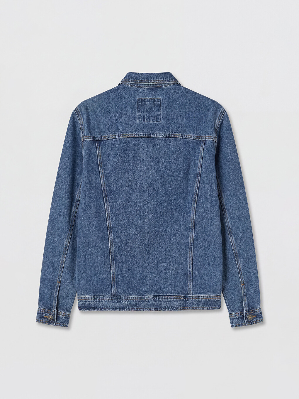 İndigo Regular Fit Erkek Jean Ceket-5