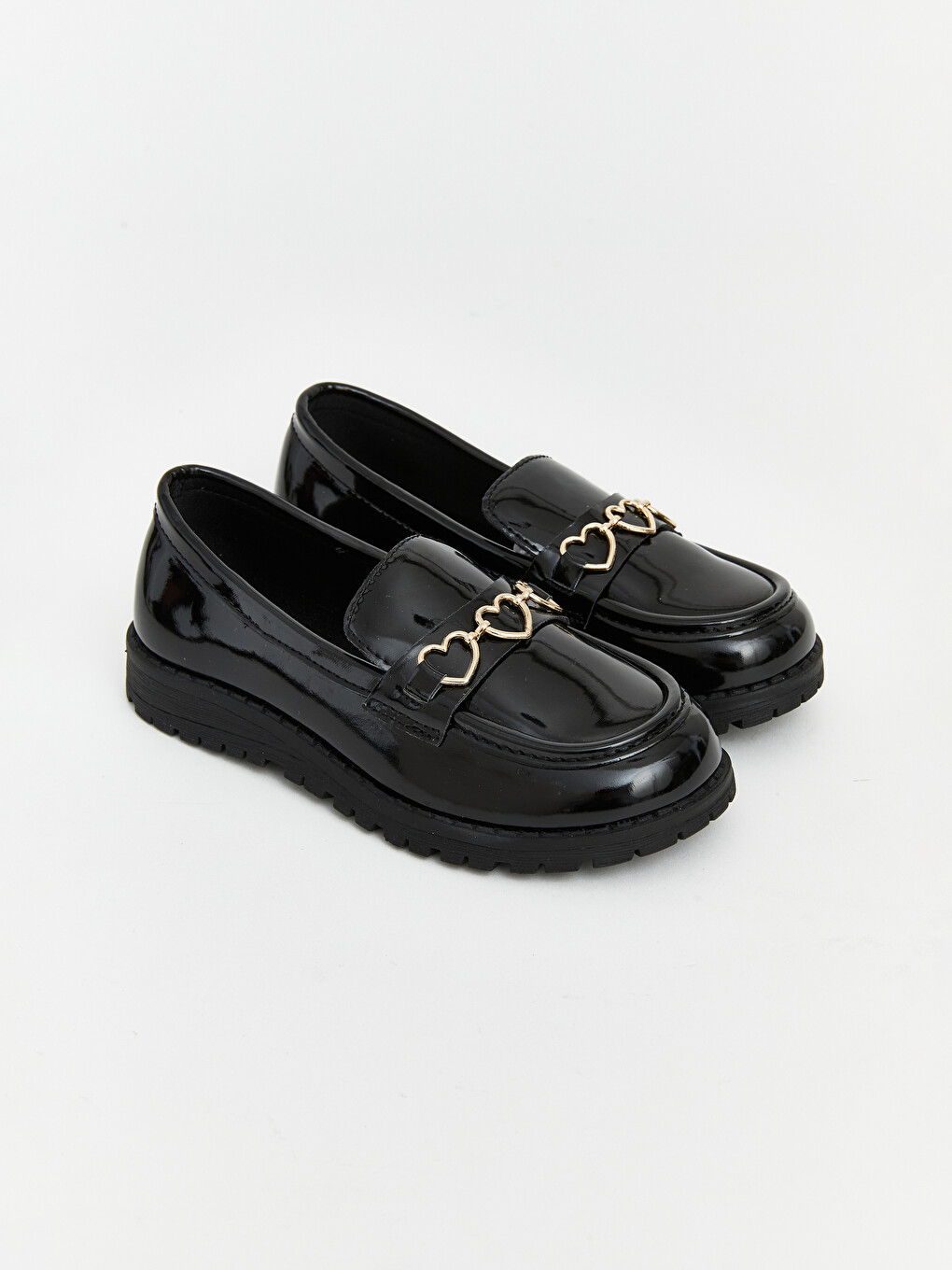 Girl Black Suit Shoes