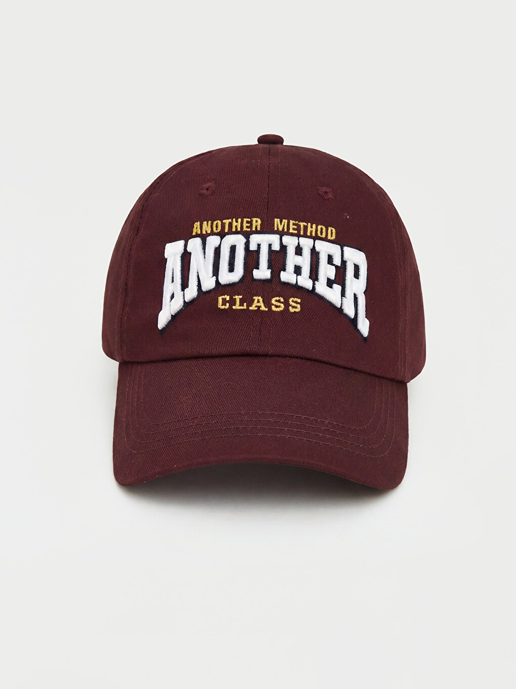 Text Embroidered Men's Cap Hat