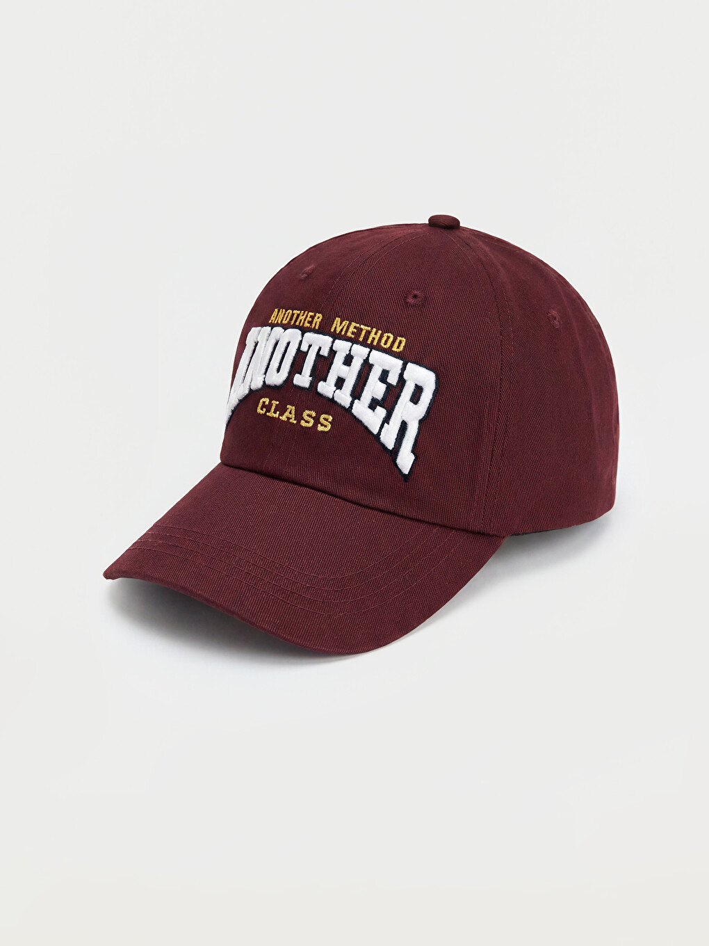 Text Embroidered Men's Cap Hat-1