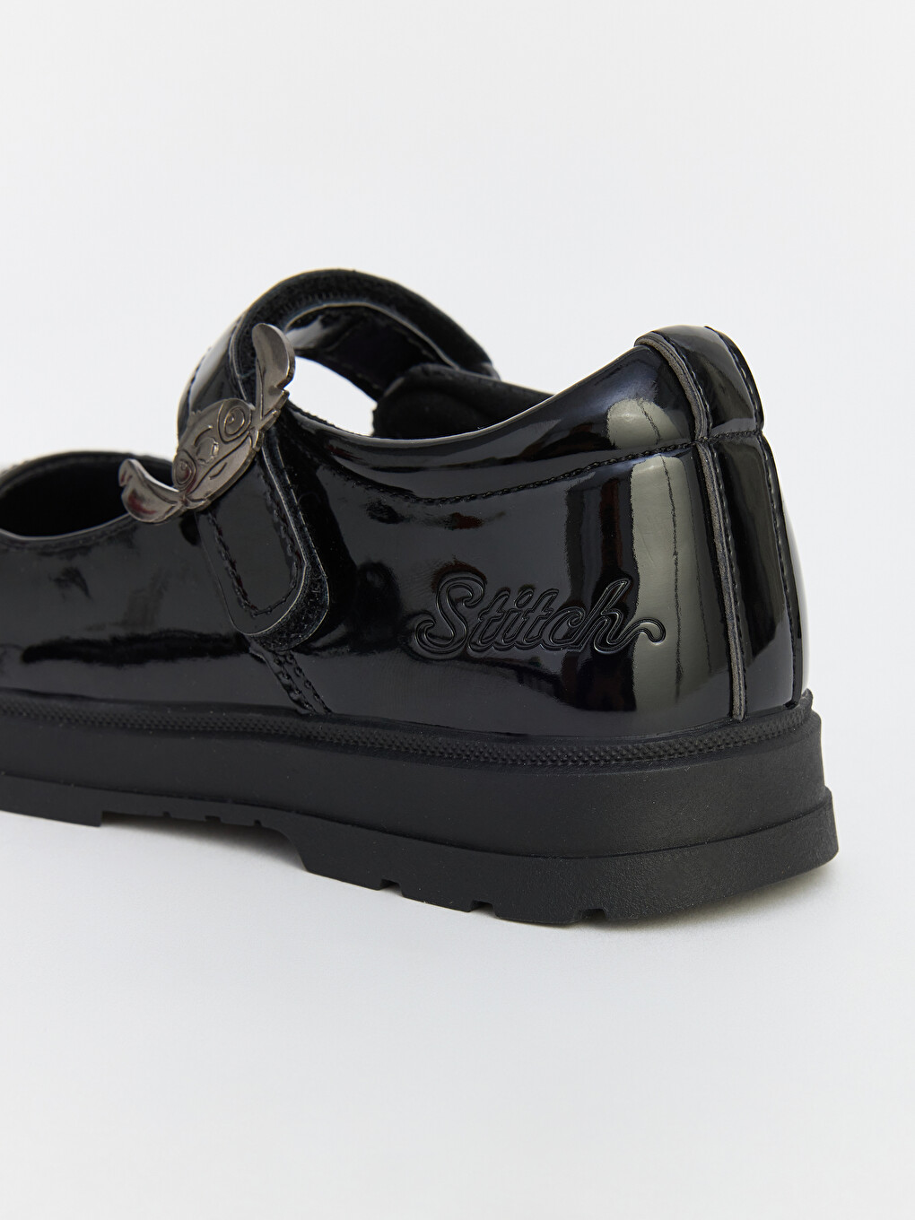 Lilo And Stitch Printed Faux Leather Girls' Classic Shoes-4