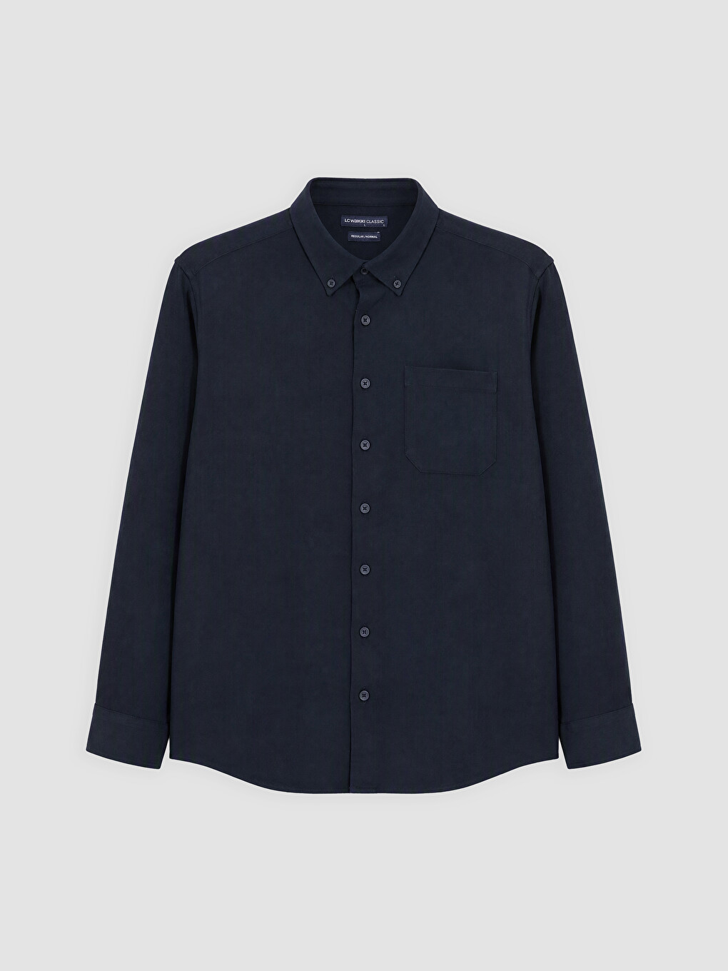 Standard Fit Dobby Men's Shirt-3