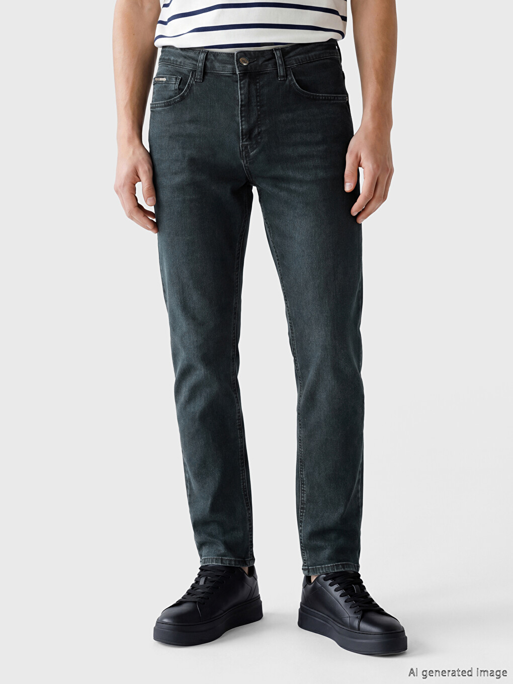 Man Indigo Jeans-1