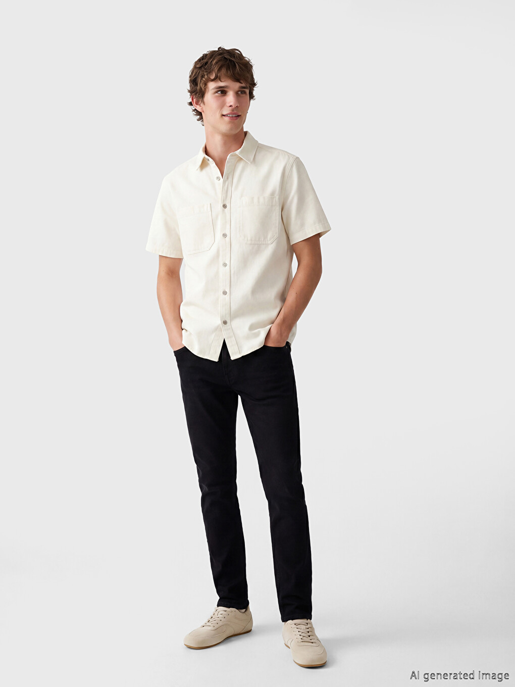 750 رِجل مُدبَّبة رجالي جينز