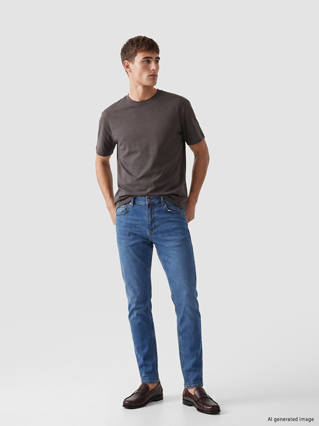 Man Indigo Jeans
