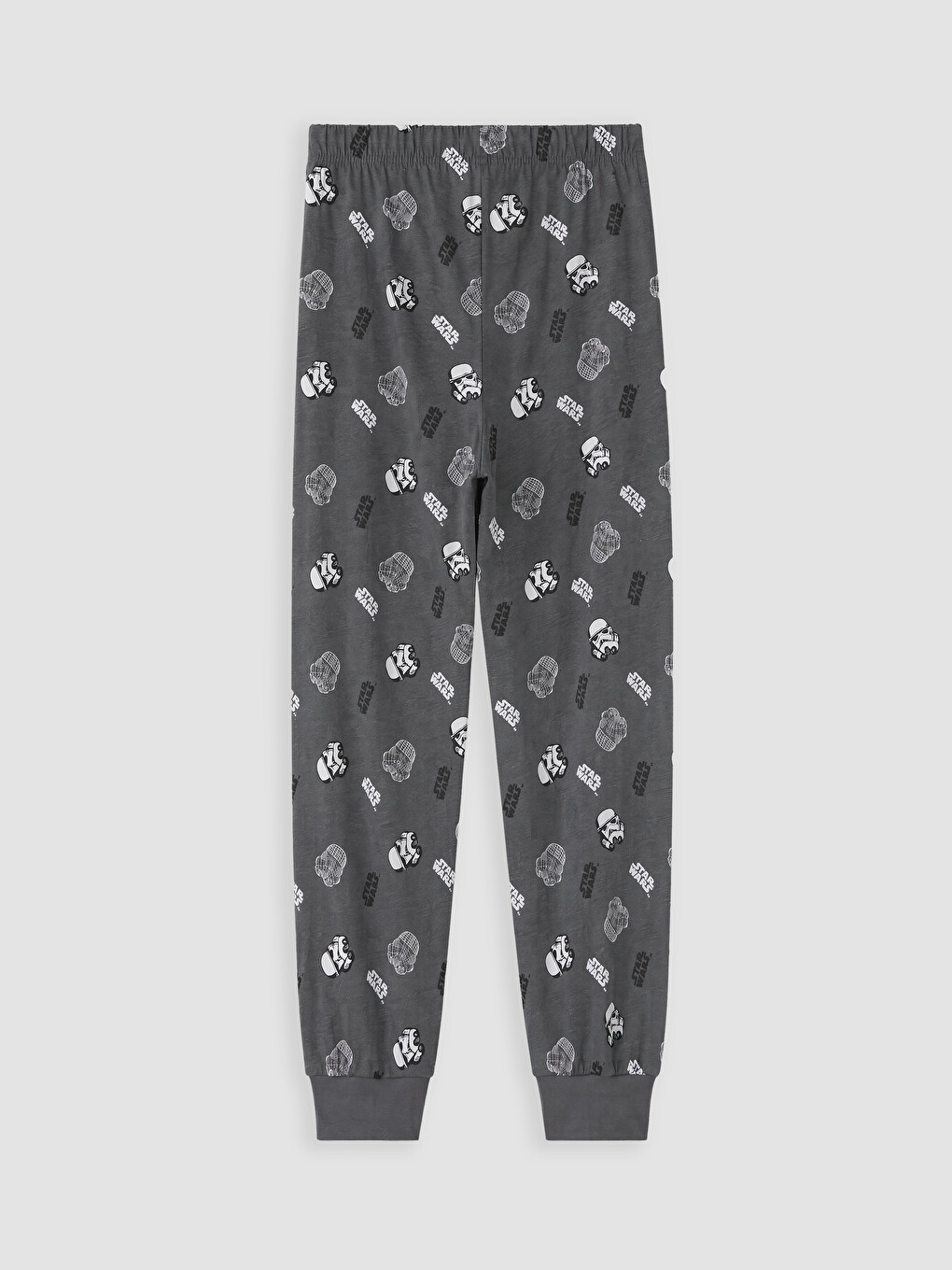 Gri Star Wars Baskılı Erkek Çocuk Pijama Takım-5