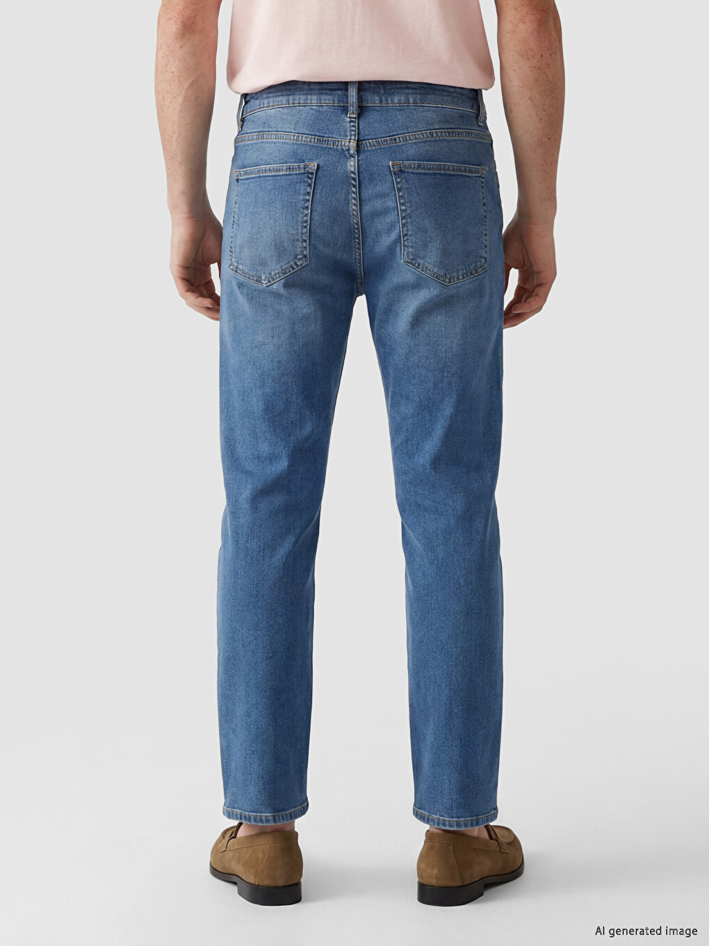 Man Indigo Jeans-3