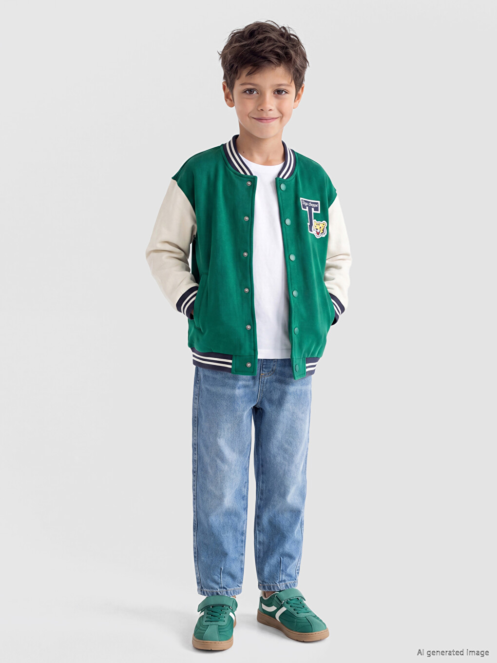 Baggy Fit Boys' Jeans-1