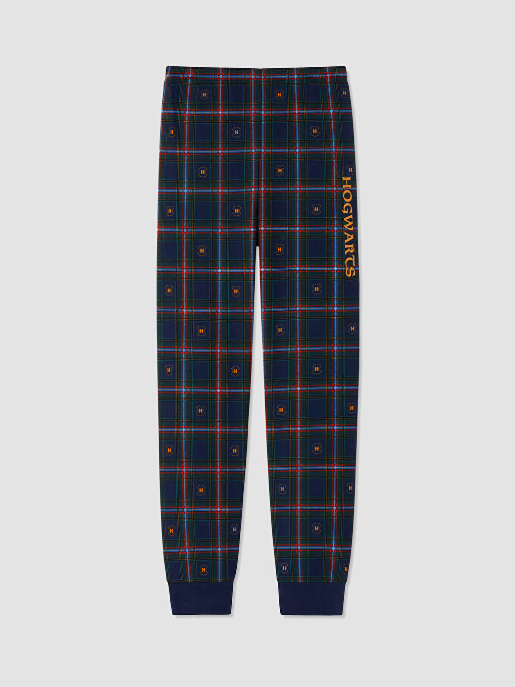 Bordo Harry Potter Lisanslı Bisiklet Yaka Erkek Çocuk Pijama Takım-4