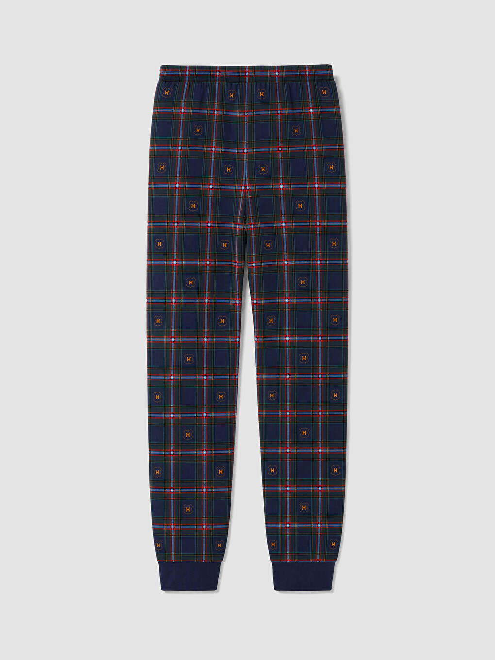 Bordo Harry Potter Lisanslı Bisiklet Yaka Erkek Çocuk Pijama Takım-6