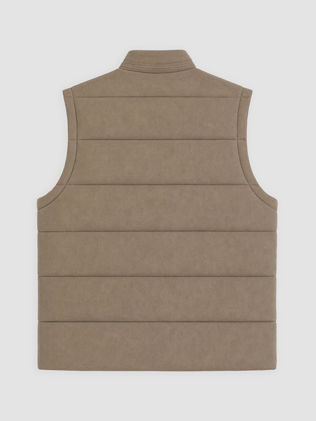 Stand Collar Men's Puffer Gilet-5