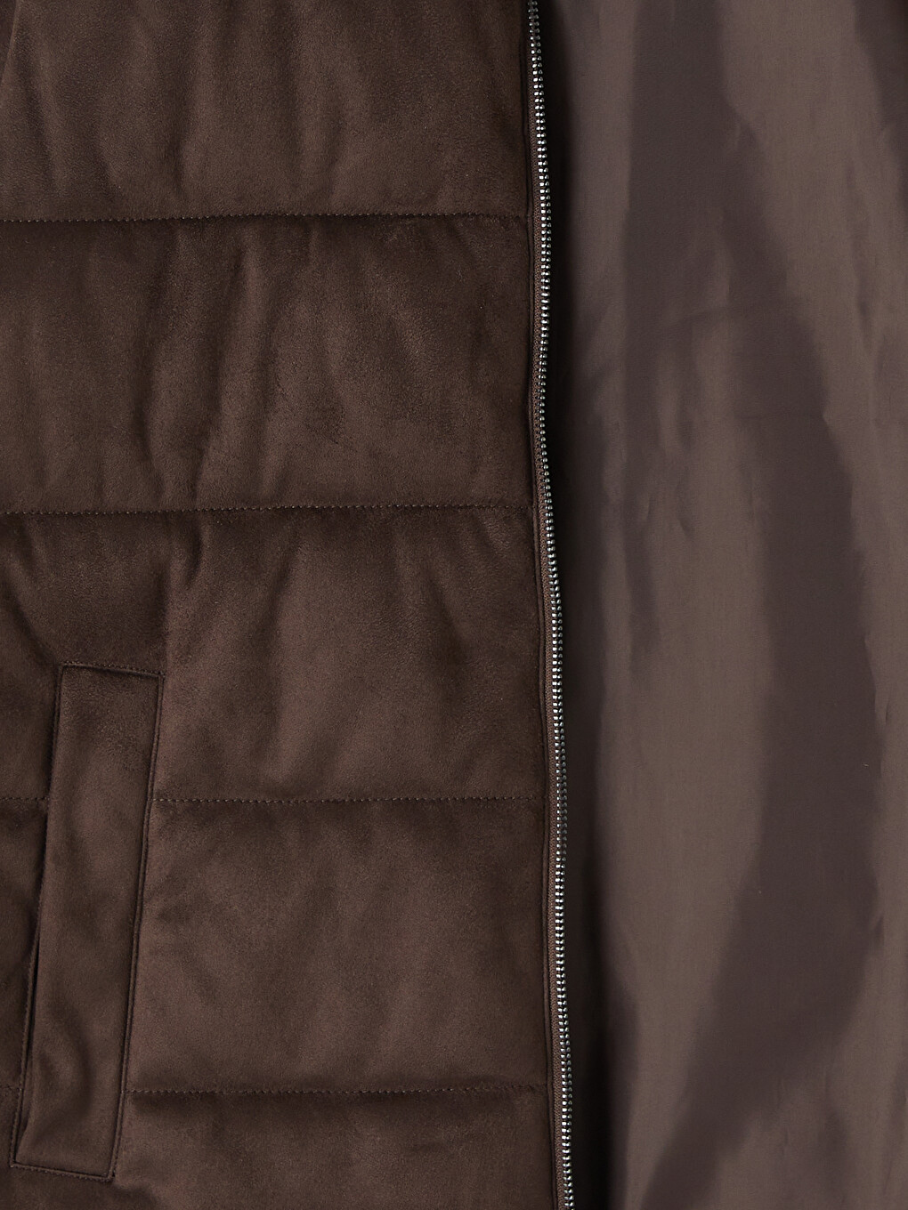 Gilet Doudoune Sans Manches Slim Fit À Col Montant Pour Homme-6