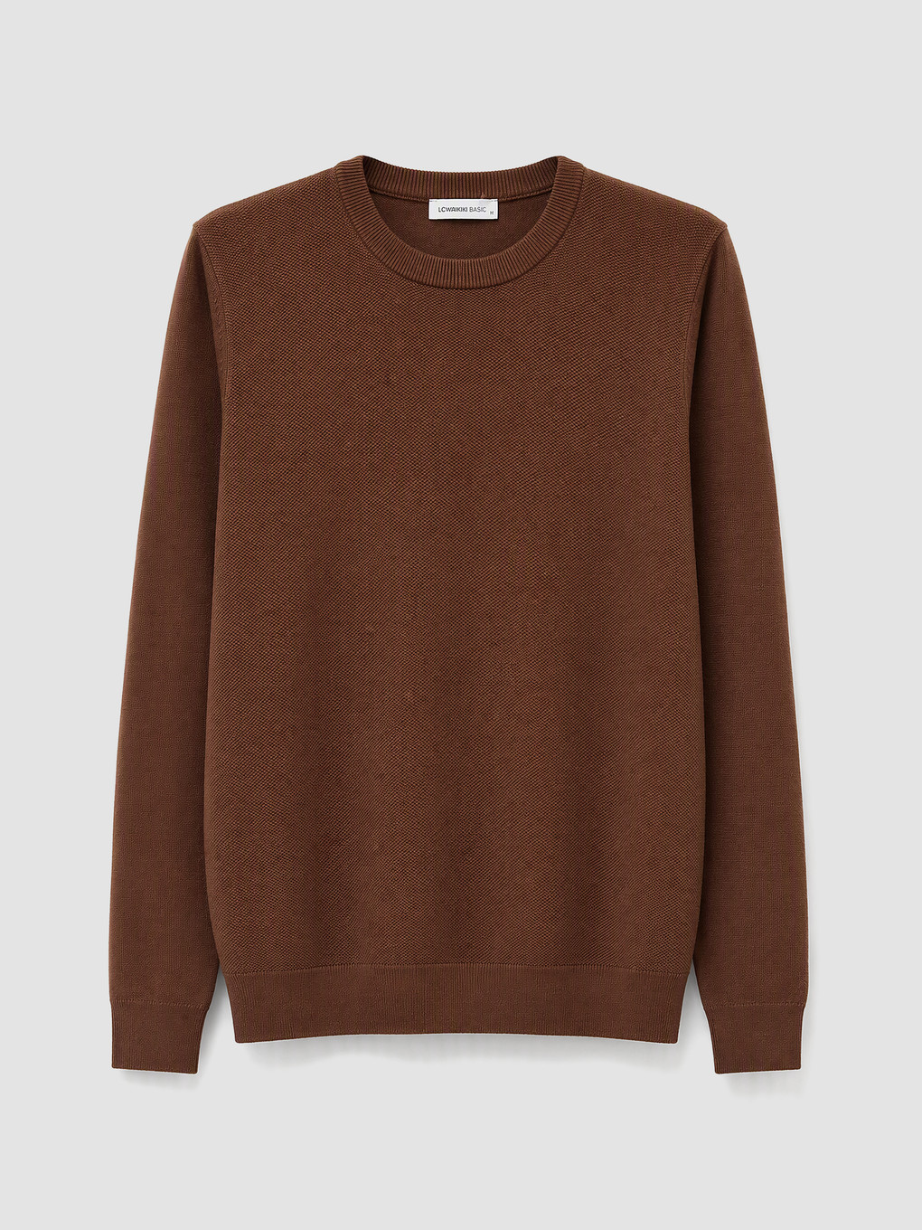 Man Brown Sweater