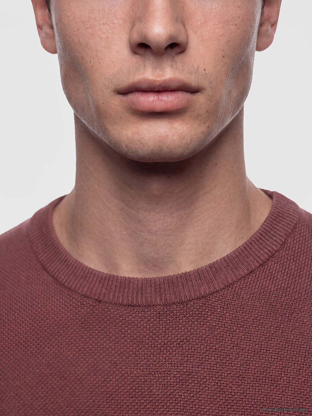 Crew Neck Men's Knitwear Sweater-2