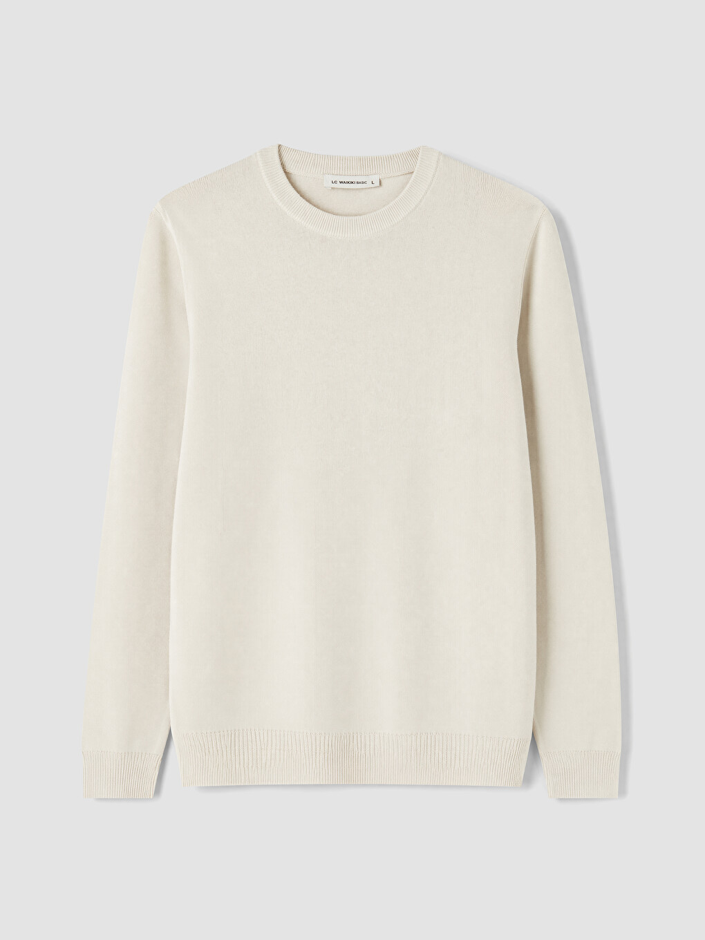 Man Ecru Sweater-4