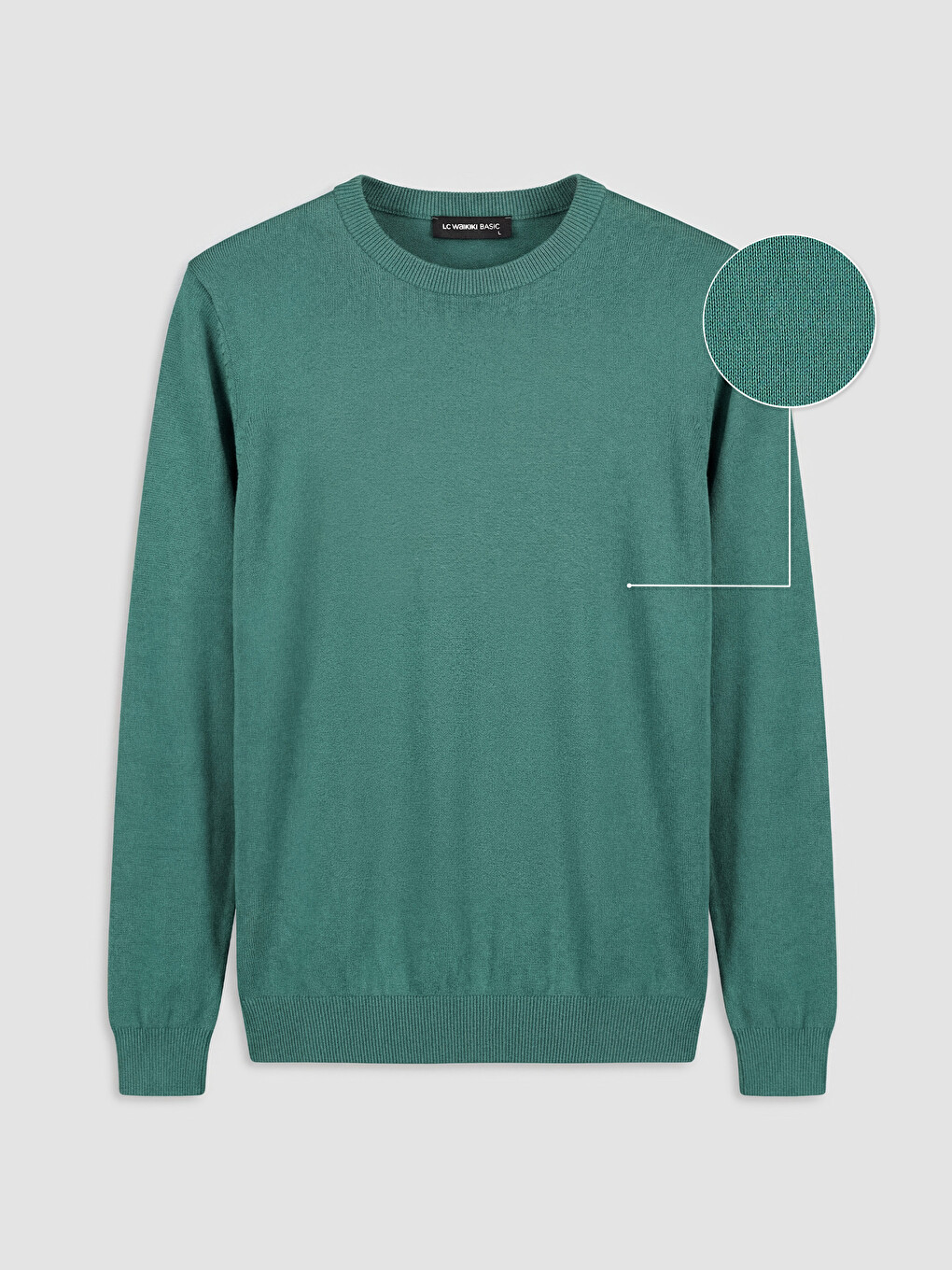 Pull En Maille À Col Rond Pour Homme-4
