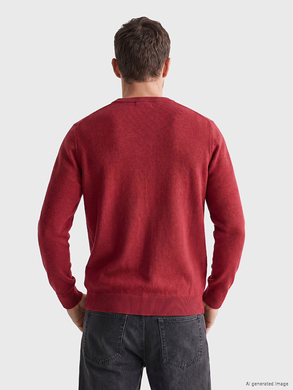 Man Pink Sweater-2