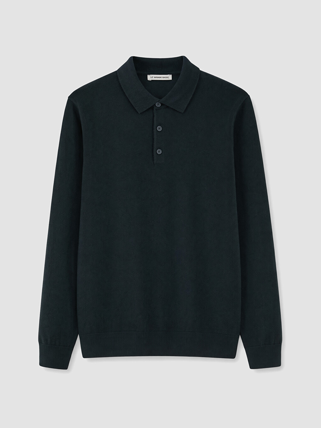 Polo Collar Men's Knitwear Sweater-4