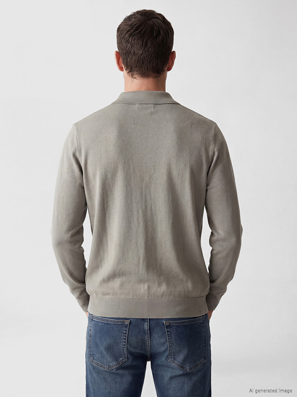 Man Grey Sweater-2
