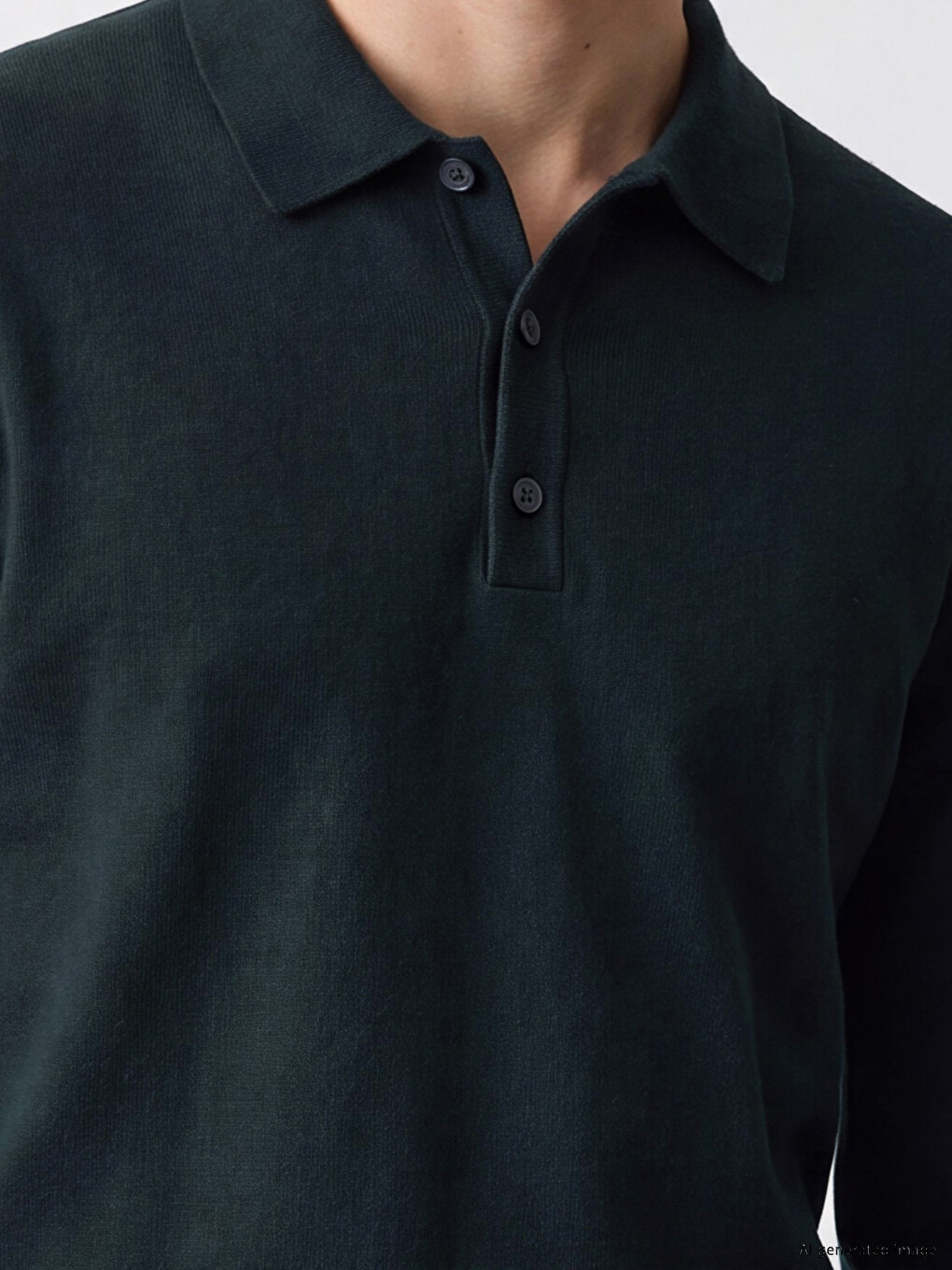 Polo Collar Men's Knitwear Sweater-2