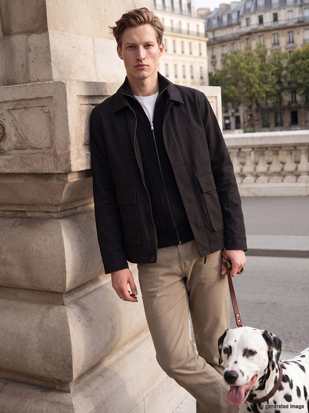 Regular Fit Men's Jacket