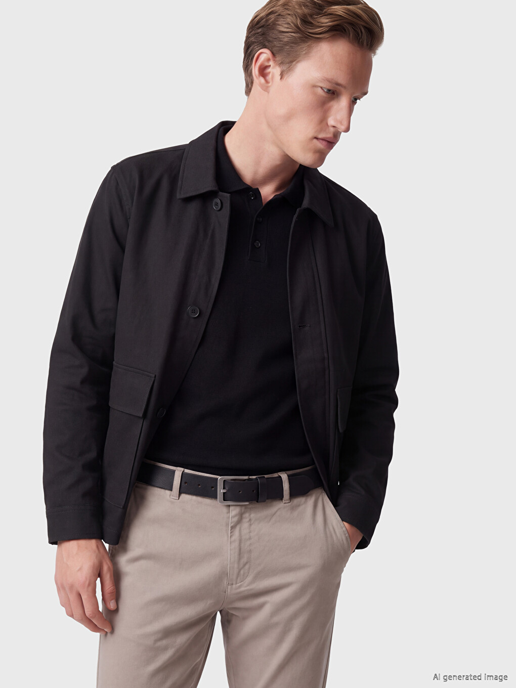 Regular Fit Men's Jacket-1