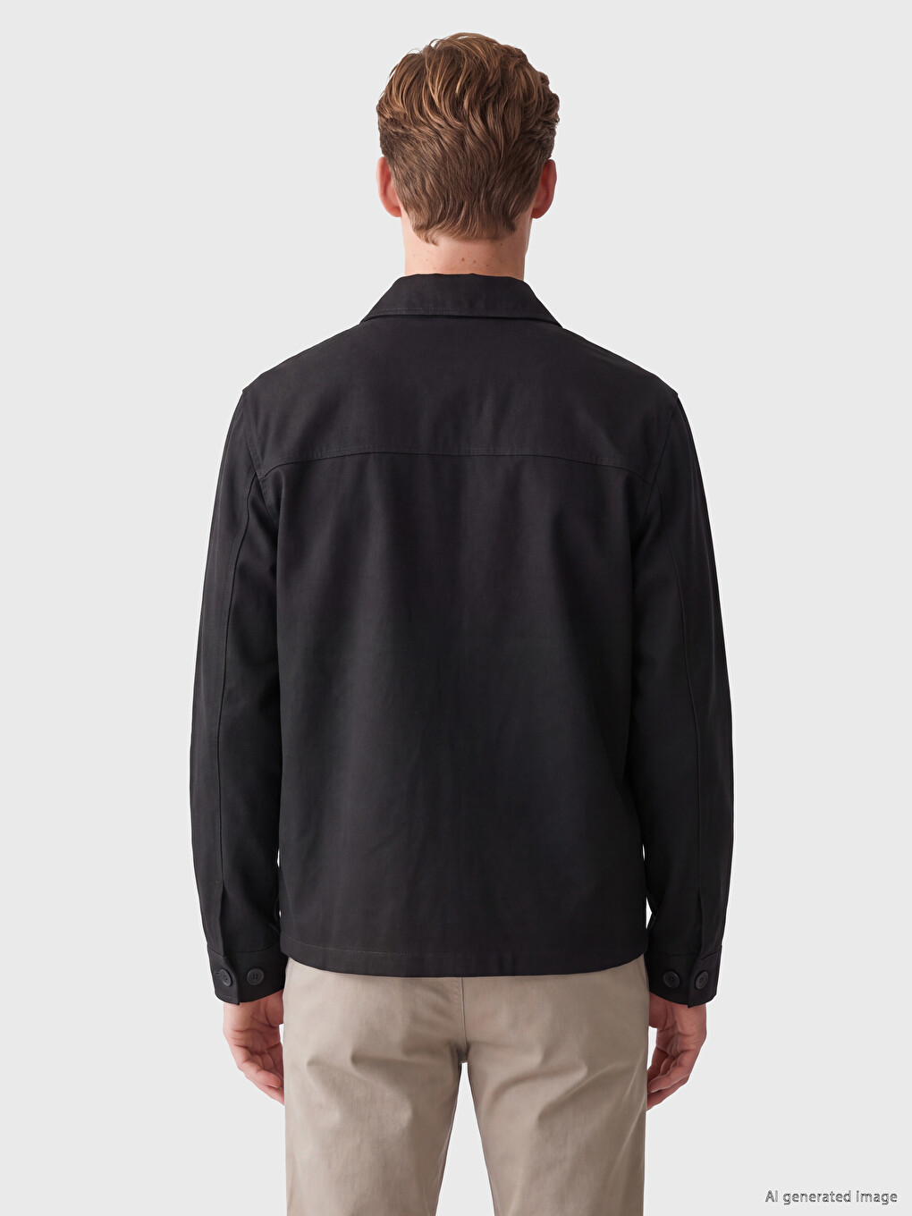 Regular Fit Men's Jacket-4