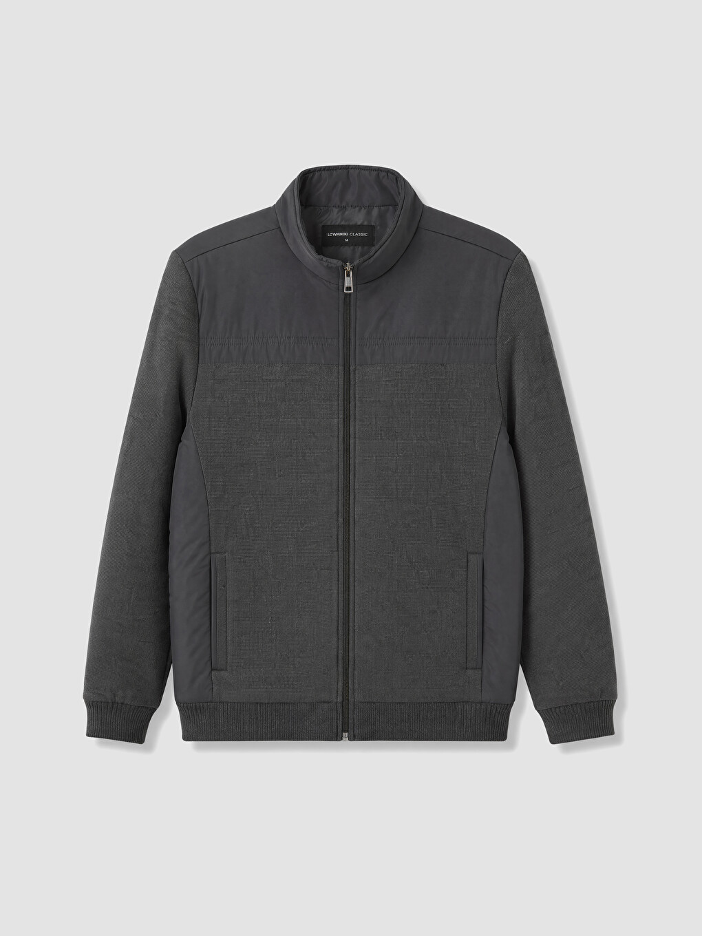 Men's Zippered Coat-4