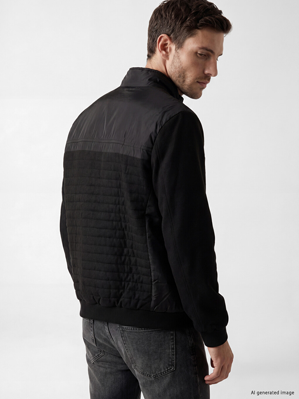 Men's Zippered Coat-2