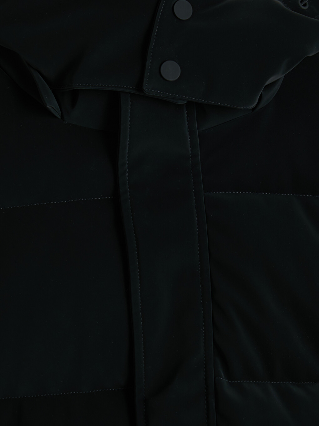 Man Black Puffer Coat-7