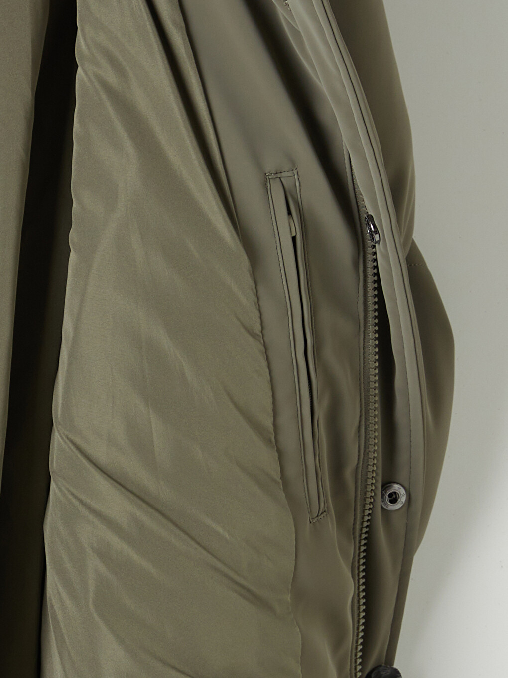 Man Green Puffer Coat-7