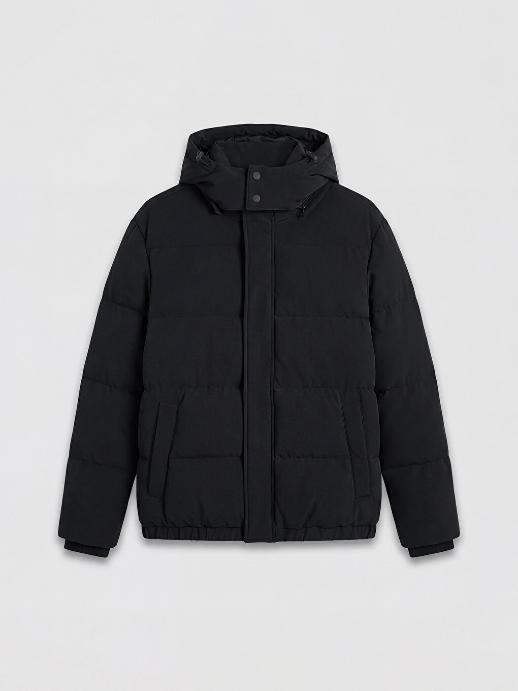 Man Navy Puffer Coat-6