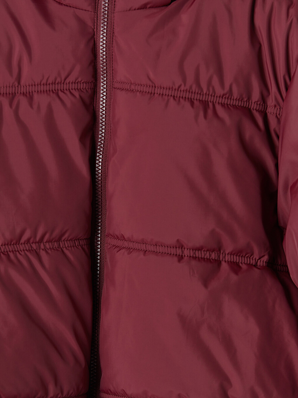 Hooded Girls' Puffer Coat-2