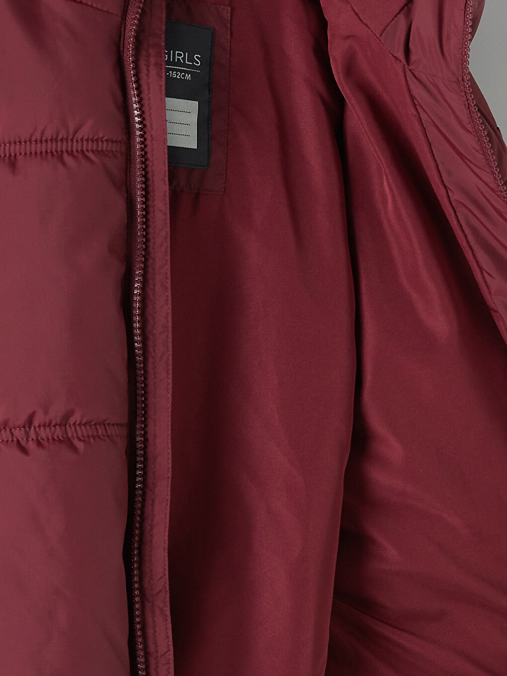 Hooded Girls' Puffer Coat-3