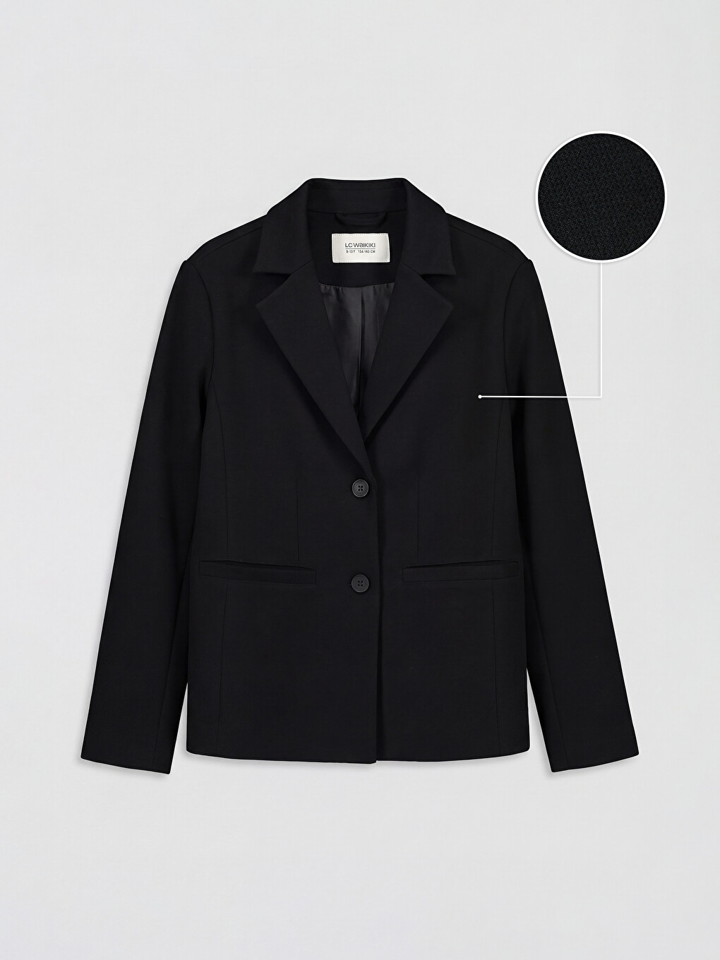 Girl Black Jacket