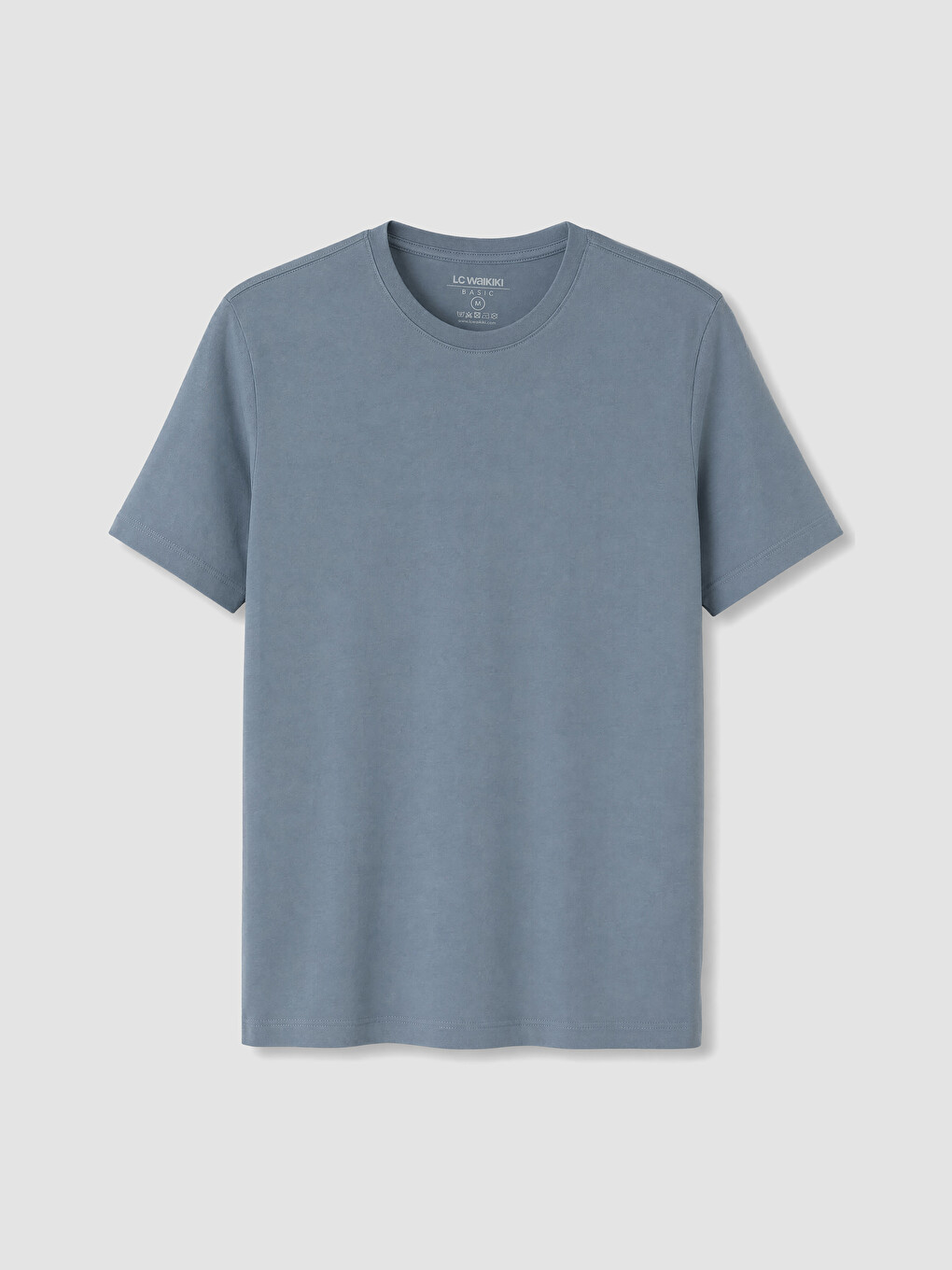 İndigo Regular Fit %100 Pamuk Erkek Tişört-3
