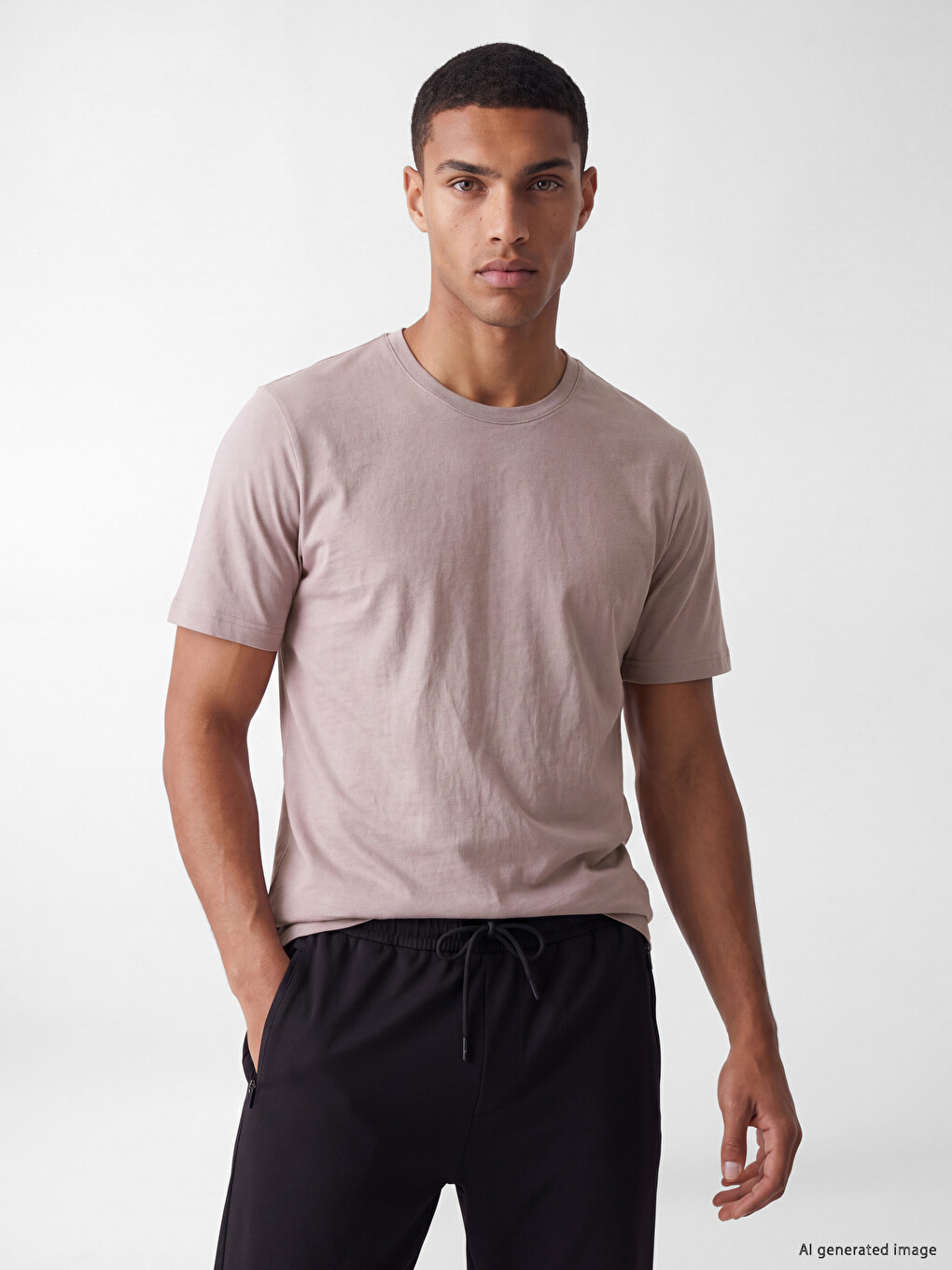 Regular Fit Majica Od Tankog Materijala /03