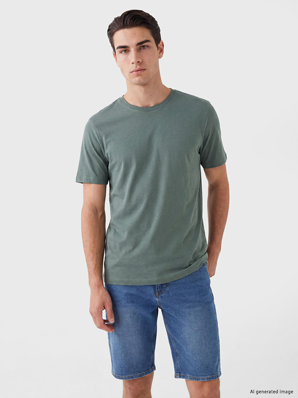 Футболка Мужская Regular Fit Из 100% Хлопка