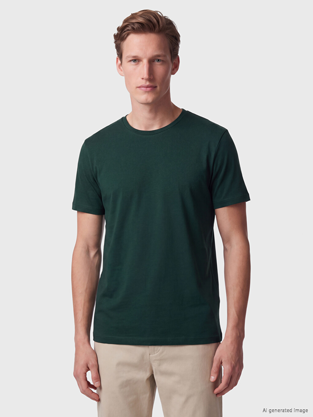 تي شيرت قماش رقيق Regular Fit /03