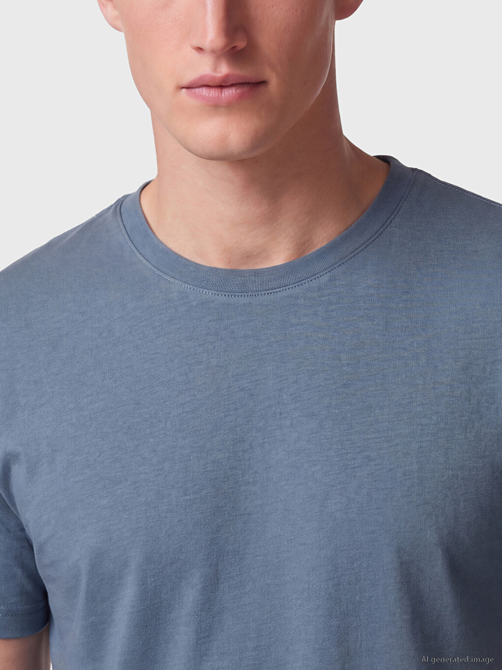 İndigo Regular Fit İnce Kumaş Tişört /03-3
