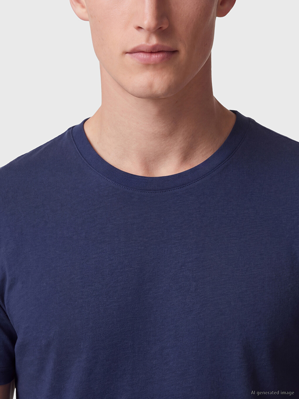 تي شيرت قماش رقيق Regular Fit /03-2