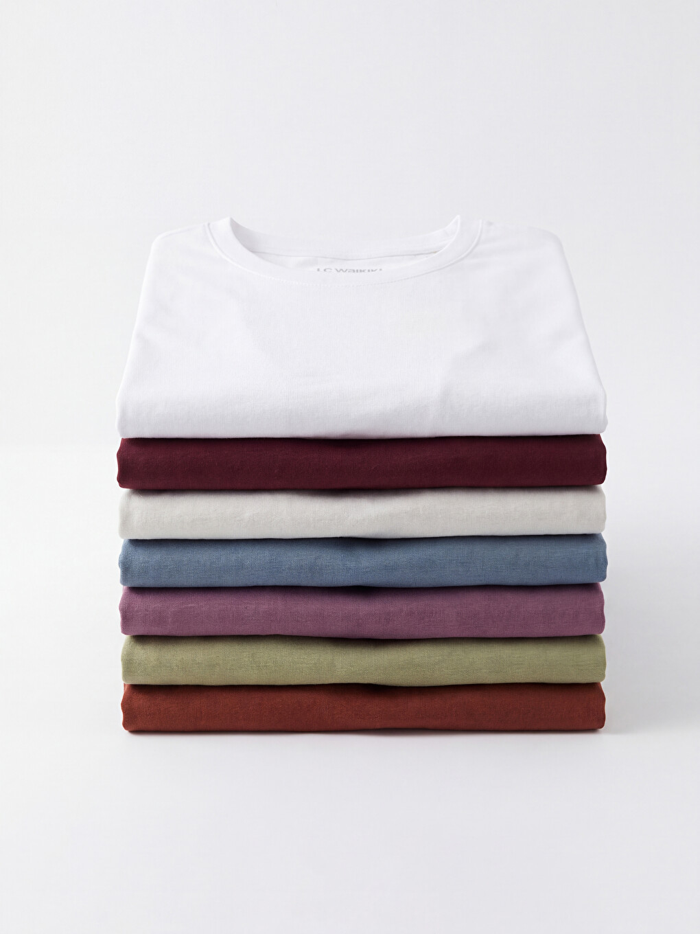 Regular Fit Thin Fabric T-shirt /03-2