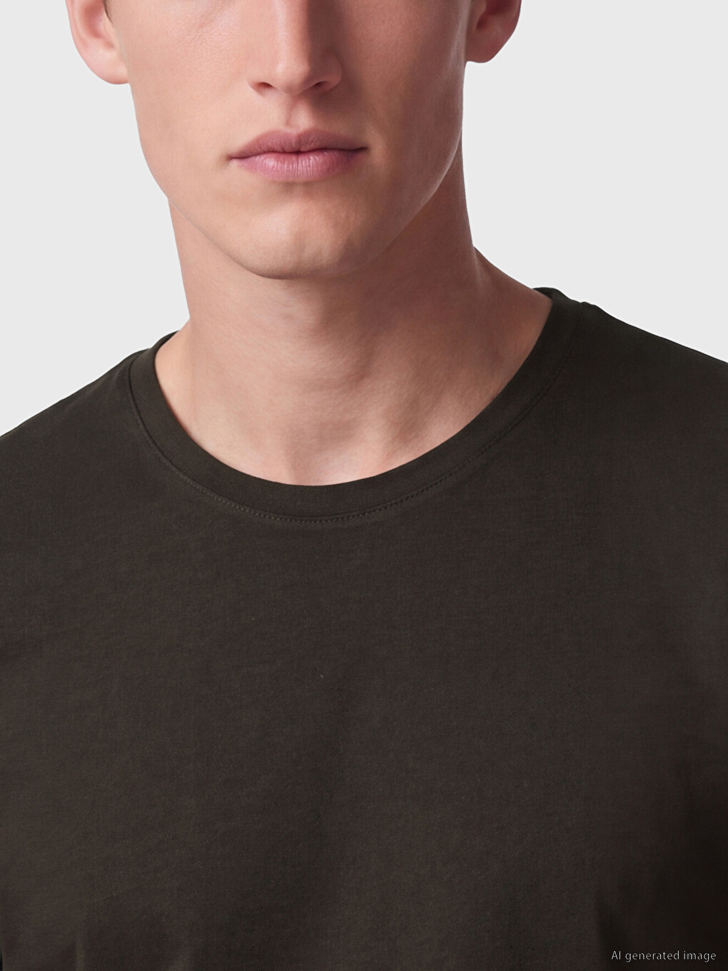 تي شيرت قماش رقيق Regular Fit /03-2