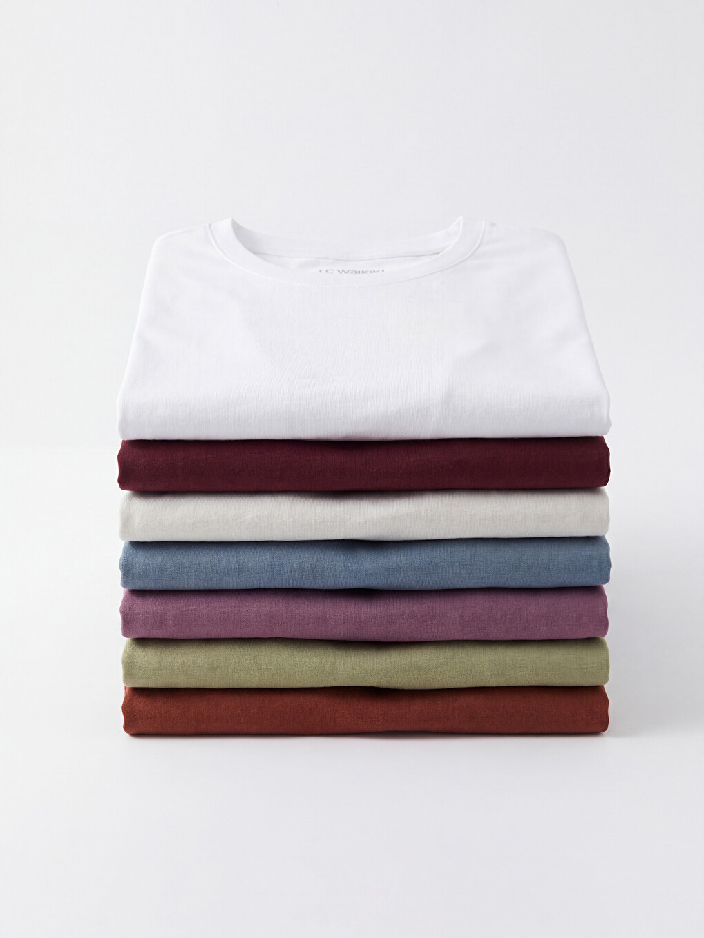 Regular Fit Thin Fabric T-shirt /03-2
