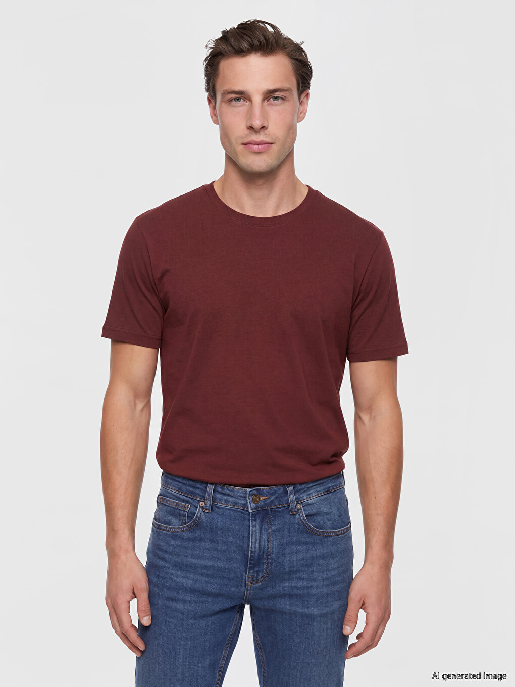 Crew Neck Interlock Men's T-shirt