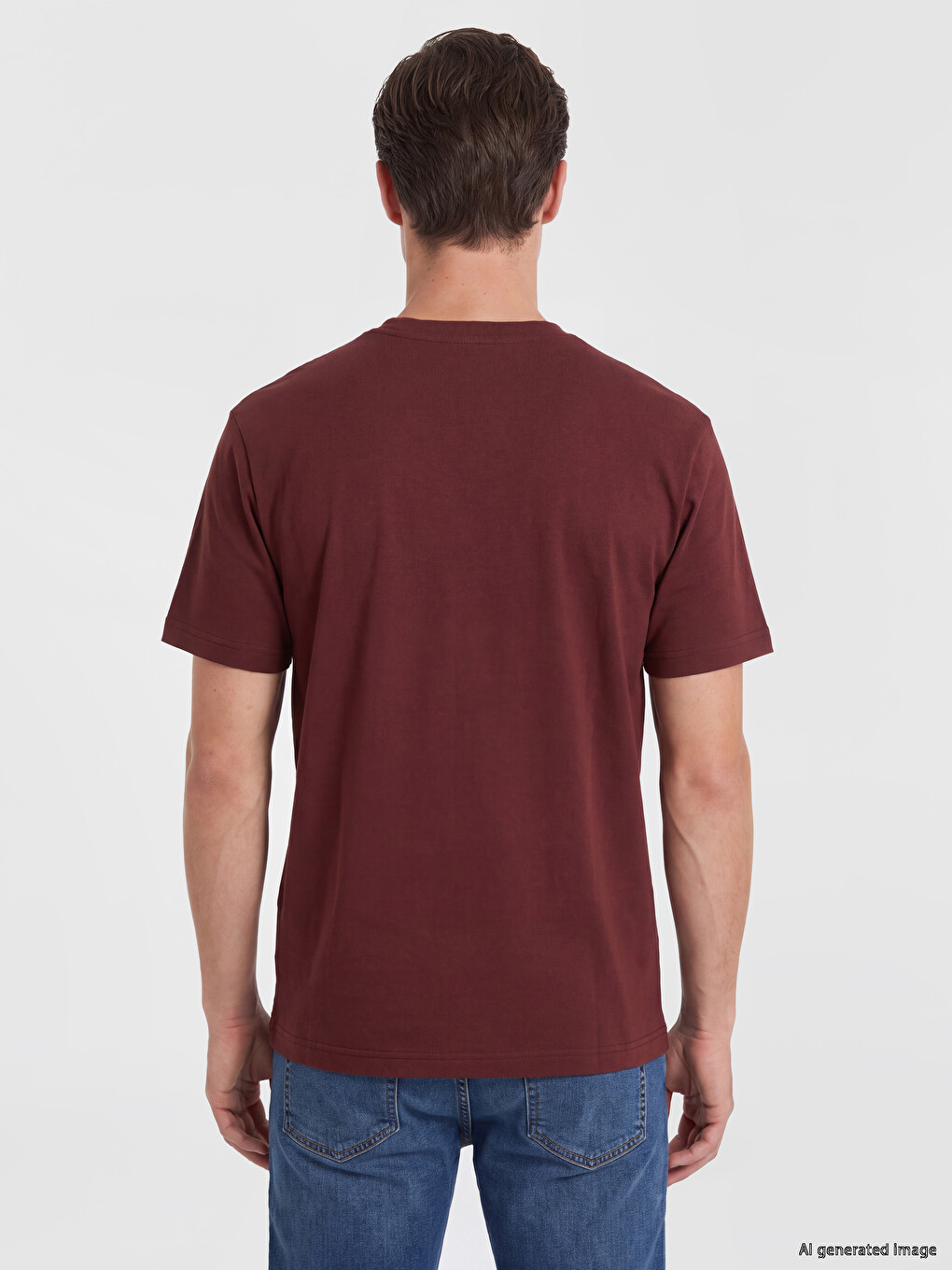 Crew Neck Interlock Men's T-shirt-3